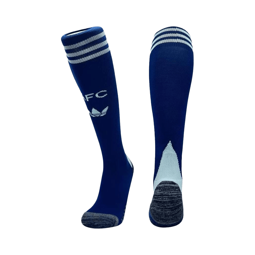 Calcetines de fútbol de visitante del Arsenal 2024/25 para niños
