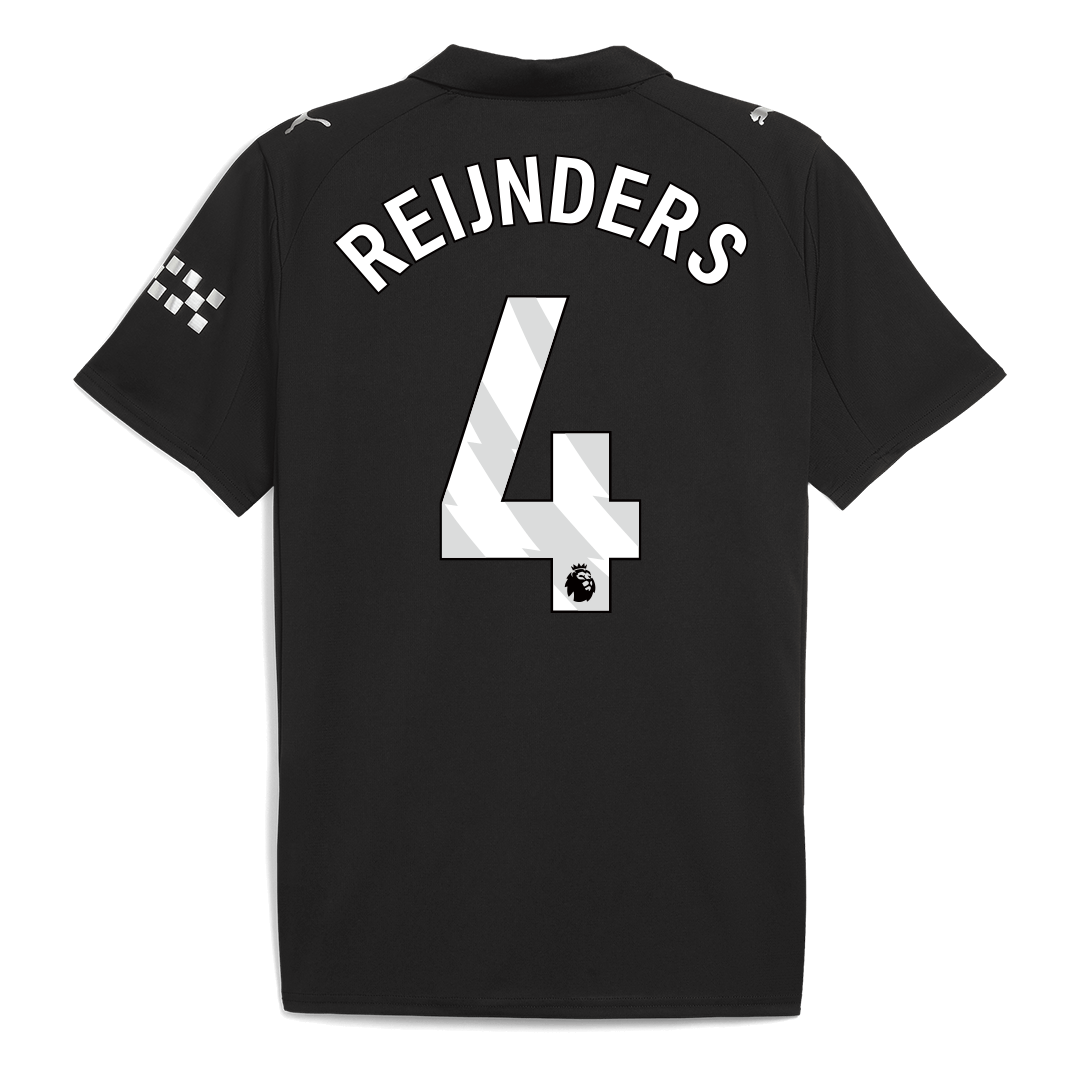 REIJNDERS #4 Manchester City Away Soccer Jersey 2025/26