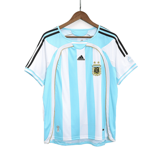 Retro 2006 Argentina Home Soccer Jersey