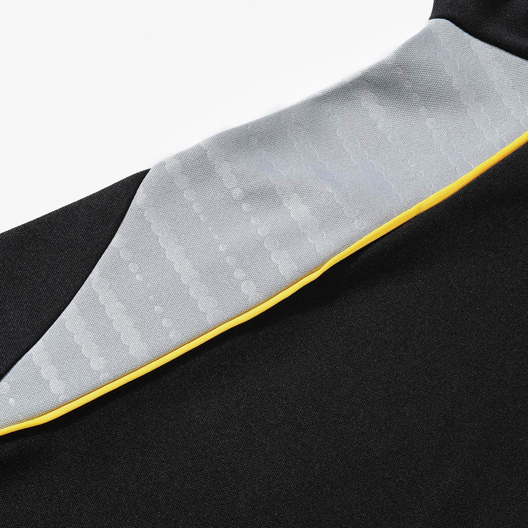 Real Madrid 1/4 Zip Tracksuit 2025/26 Kids Black