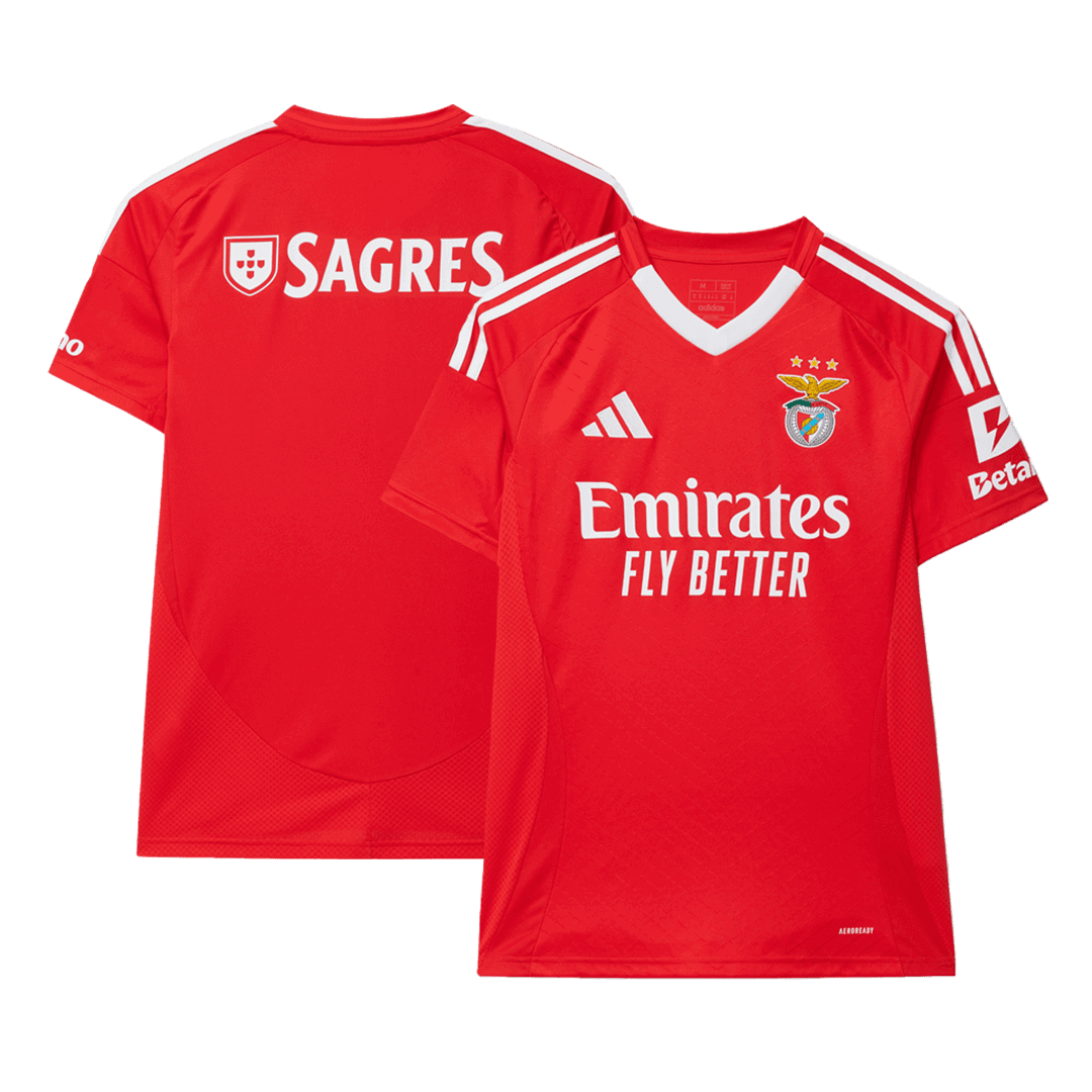 Benfica Home Soccer Jersey 2024/25