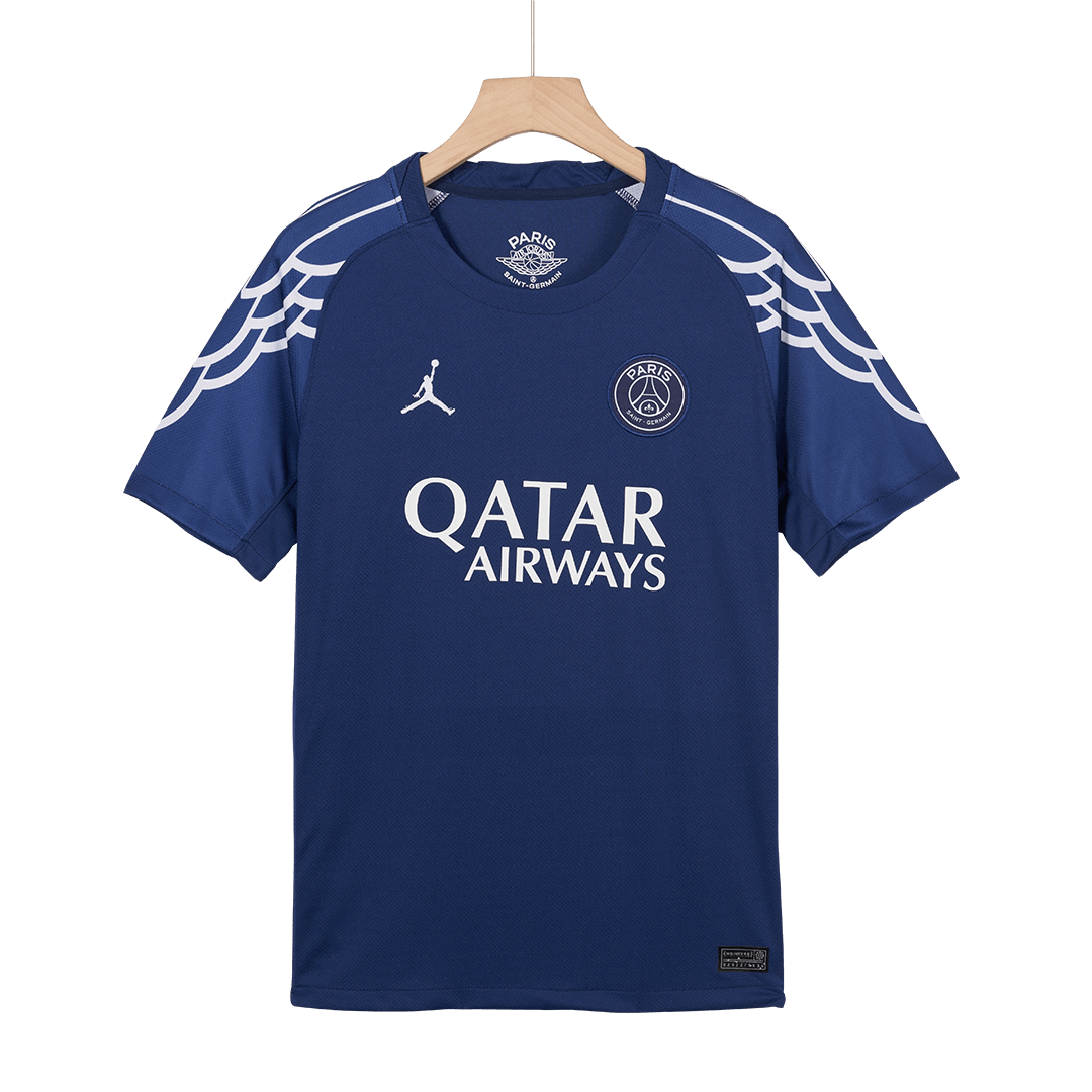 PSG KVARATSKHELIA #7 PSG Soccer Jersey Fourth Away Custom Shirt 2024/25 - UCL