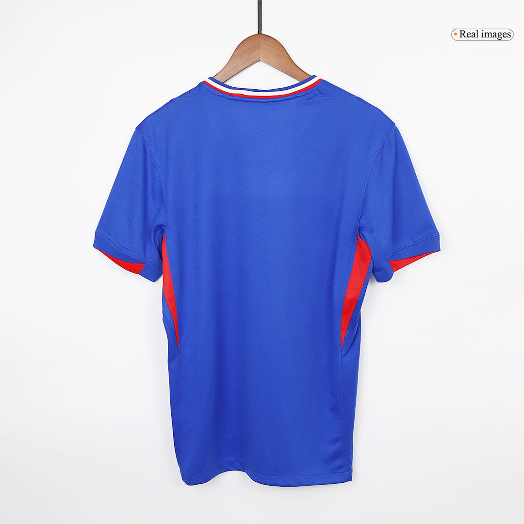 France Soccer Jersey Home Custom Shirt 2024