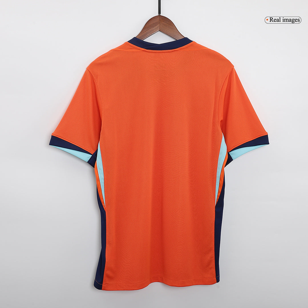 Netherlands Soccer Jersey Home Custom Shirt 2024