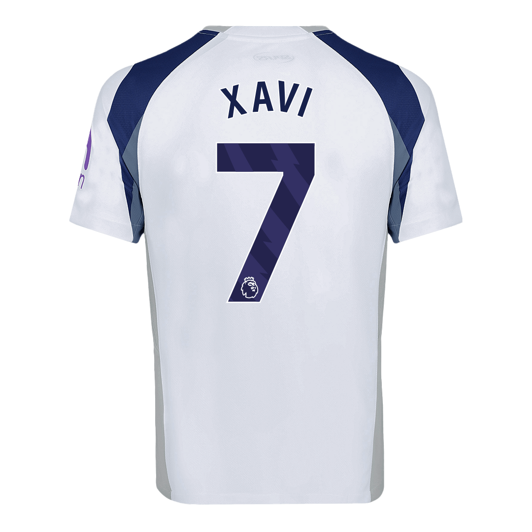 XAVI #7 Tottenham Hotspur Home Soccer Jersey 2025/26