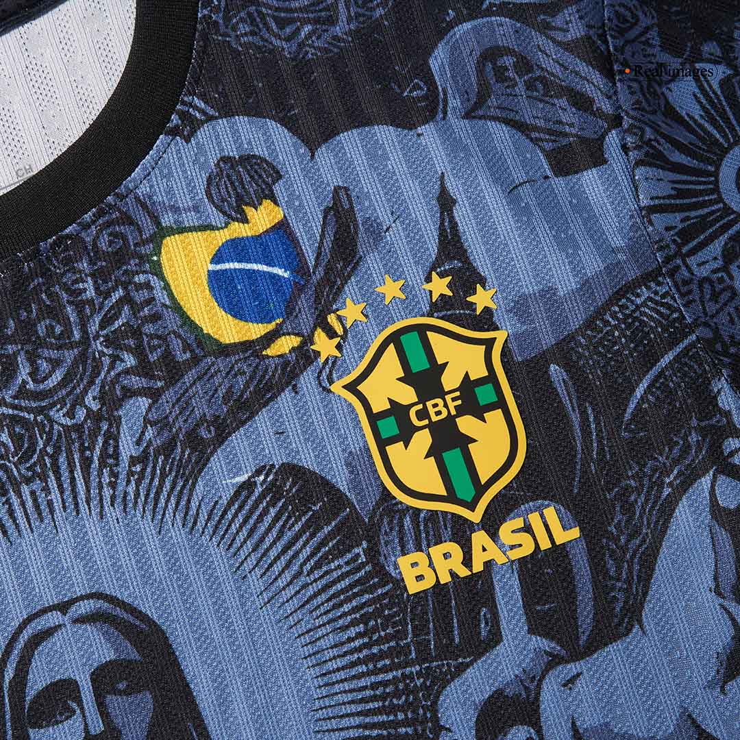 Authentic Soccer Jersey Brazil Jesus Shirt 2024