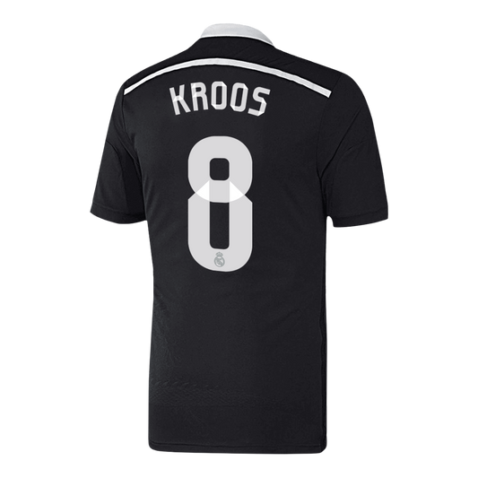 Retro Jersey KROOS #8 Real Madrid Retro Jersey Third Away Soccer Shirt 2014/15