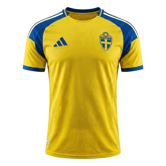 Sweden Home Player Version Jersey World Cup 2026