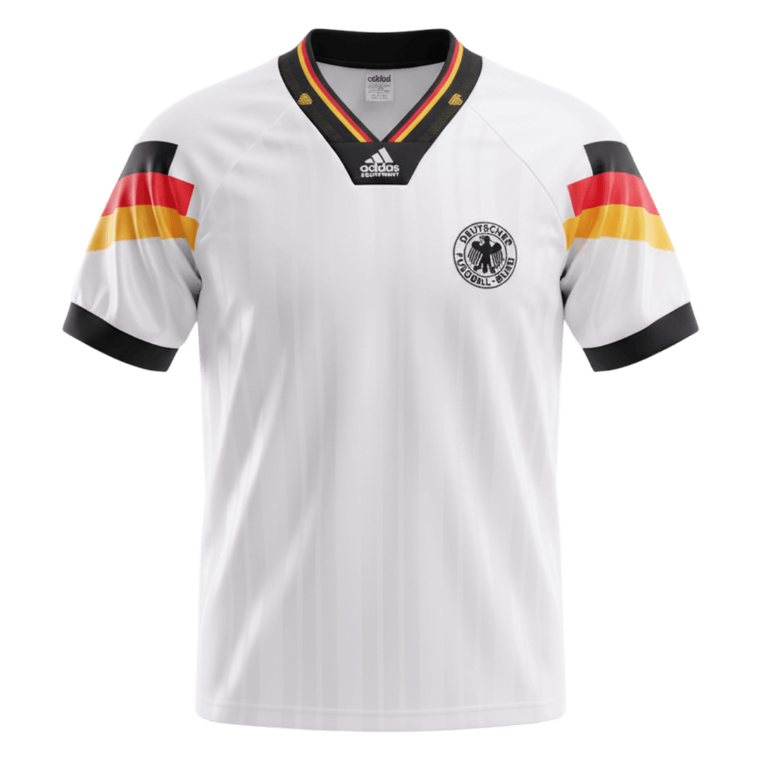 Retro Soccer Jersey Germany Home 1992