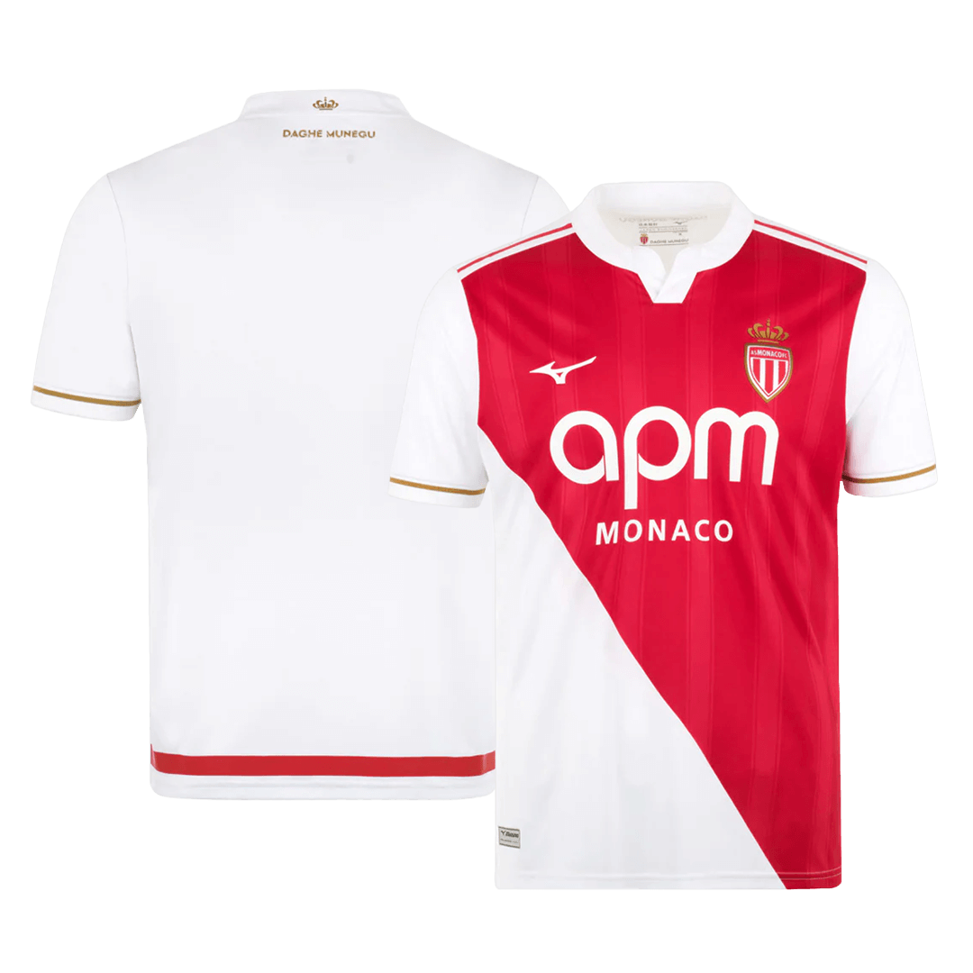 AS Monaco FC Home Soccer Jersey 2025/26