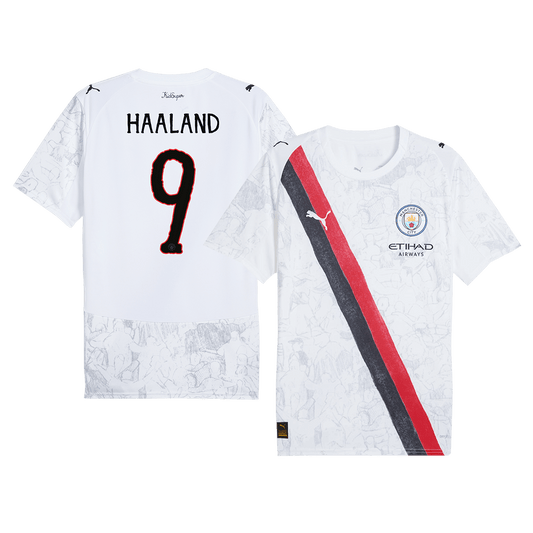 HAALAND #9 Manchester City KidSuper Soccer Jersey World Cup 2025/26 - Club World Cup