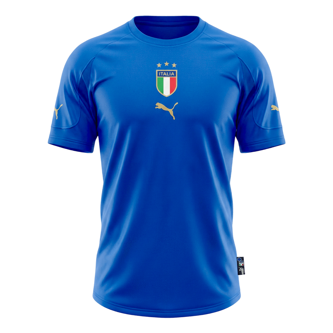 Retro Soccer Jersey Italy Home 2004