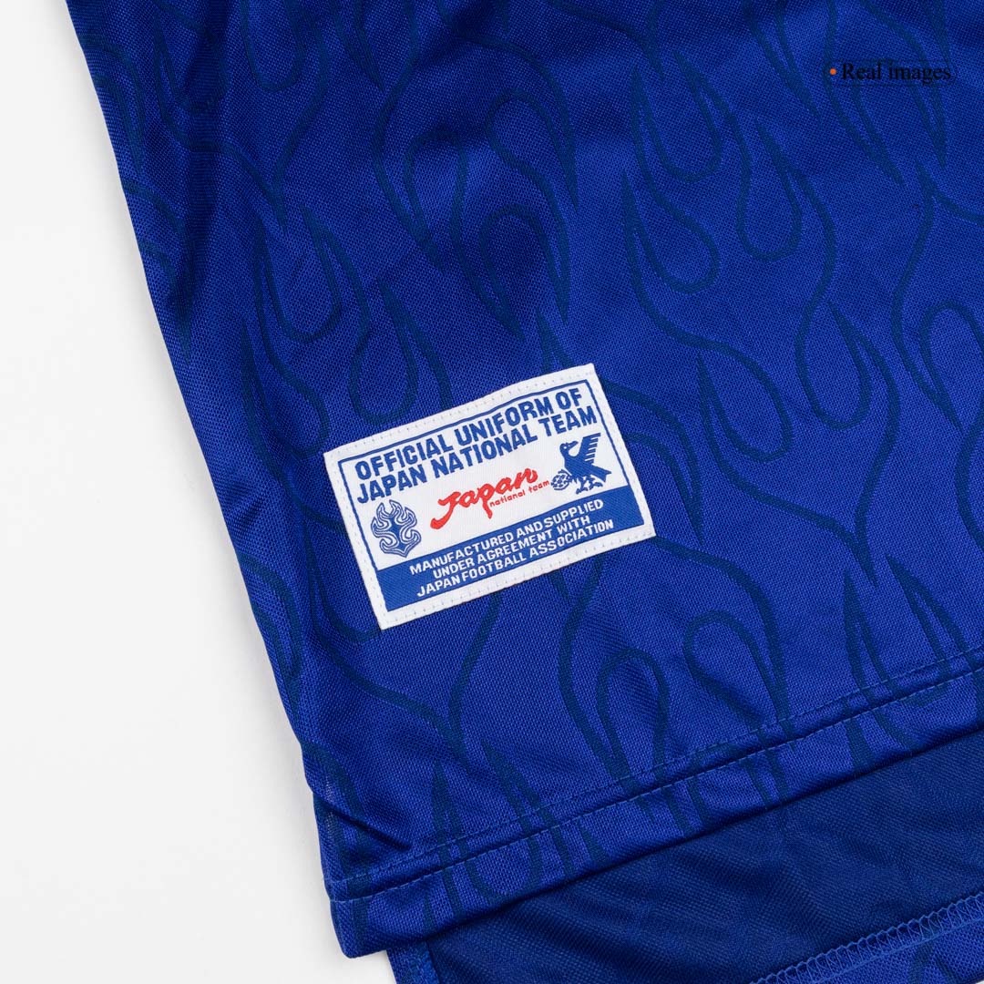 Retro Soccer Jersey Japan Home Long Sleeve 1998