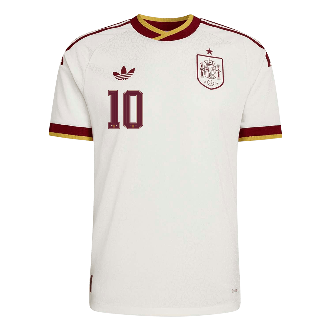 OLMO #10 Spain Away Player Version Jersey World Cup 2026