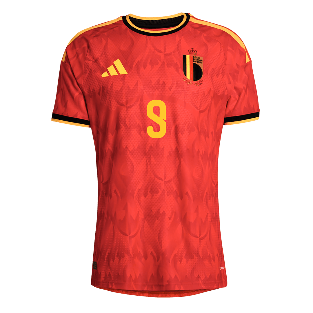 LUKAKU #9 Belgium Home Player Version Jersey World Cup 2026