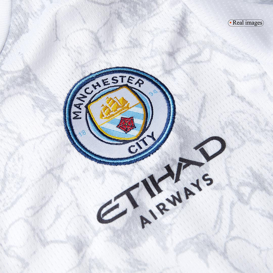 Manchester City KidSuper Kids Soccer Jerseys Kit 2025/26 - Club World Cup