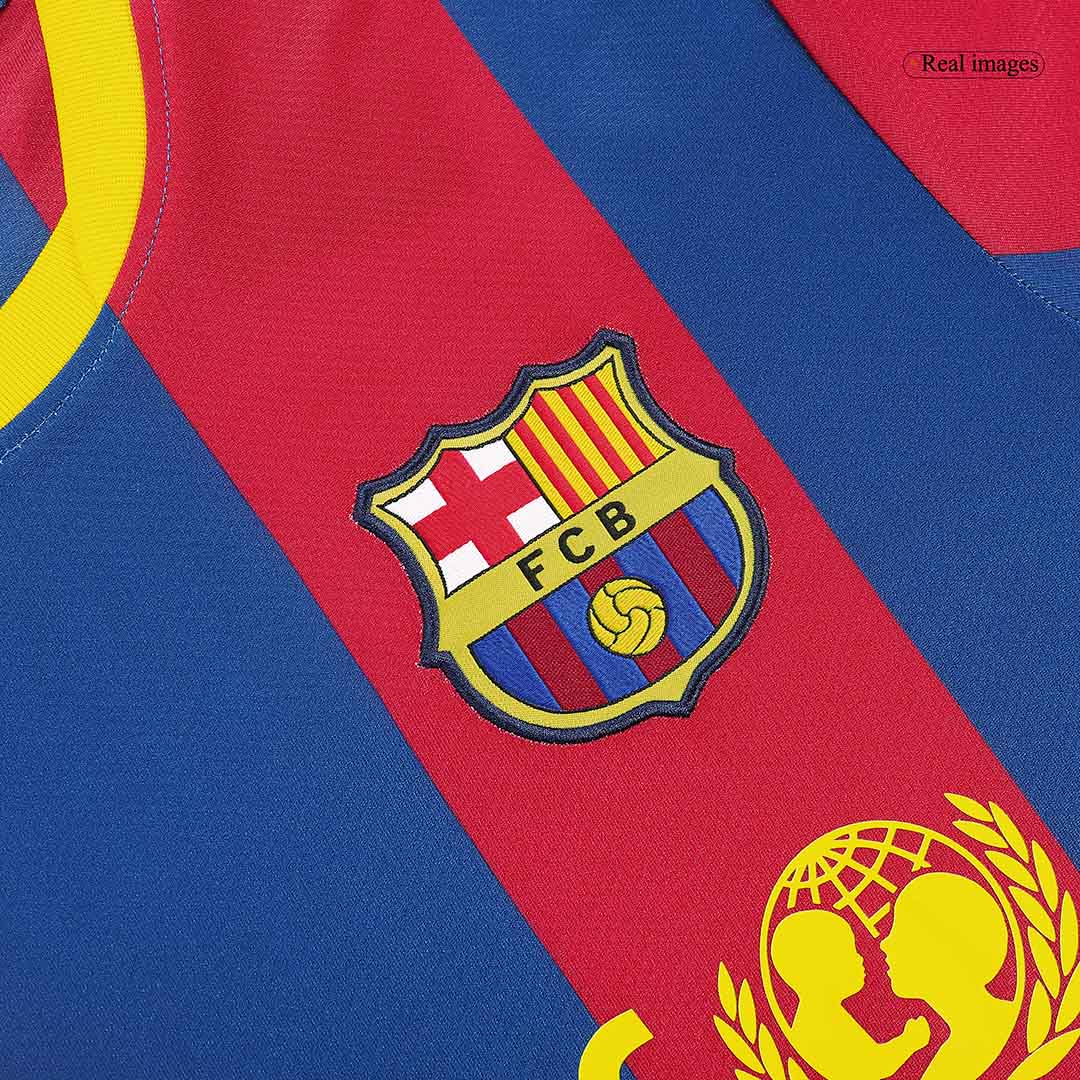 Retro Jersey XAVI #6 Barcelona Retro Jersey Home Soccer Shirt 2010/11