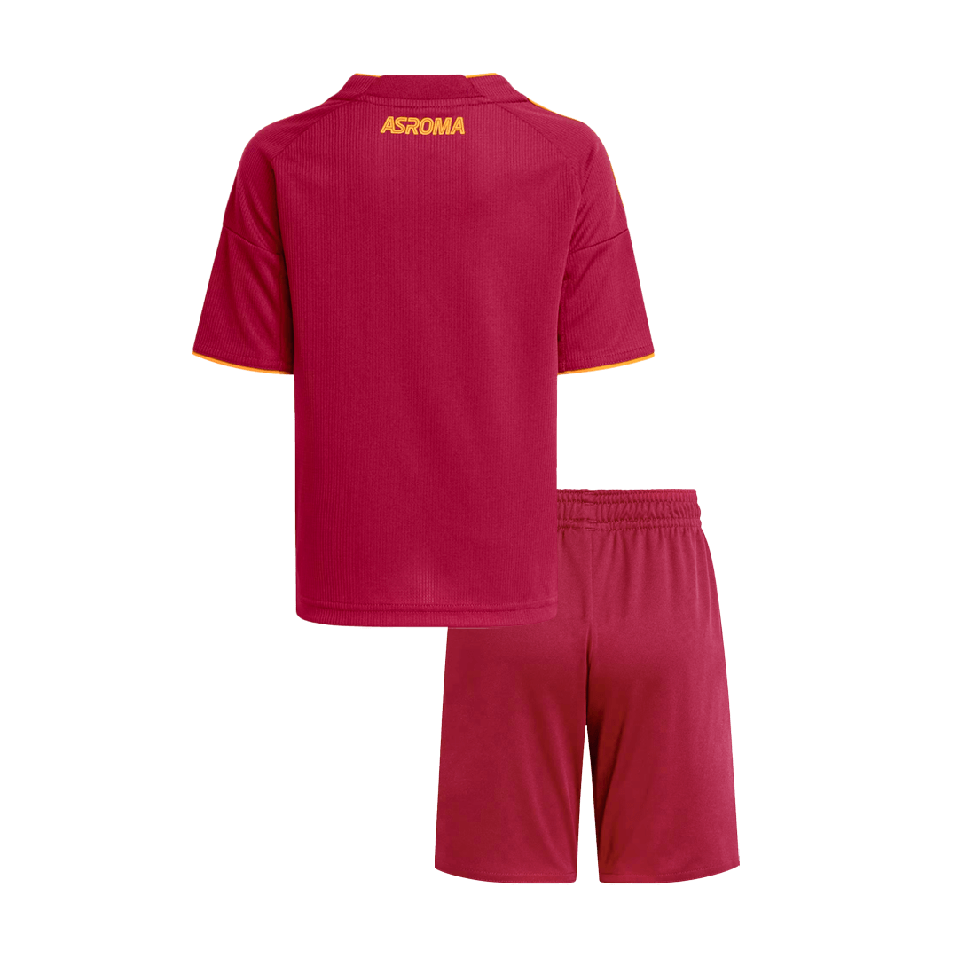 Roma Home Kids Soccer Jerseys Kit 2025/26