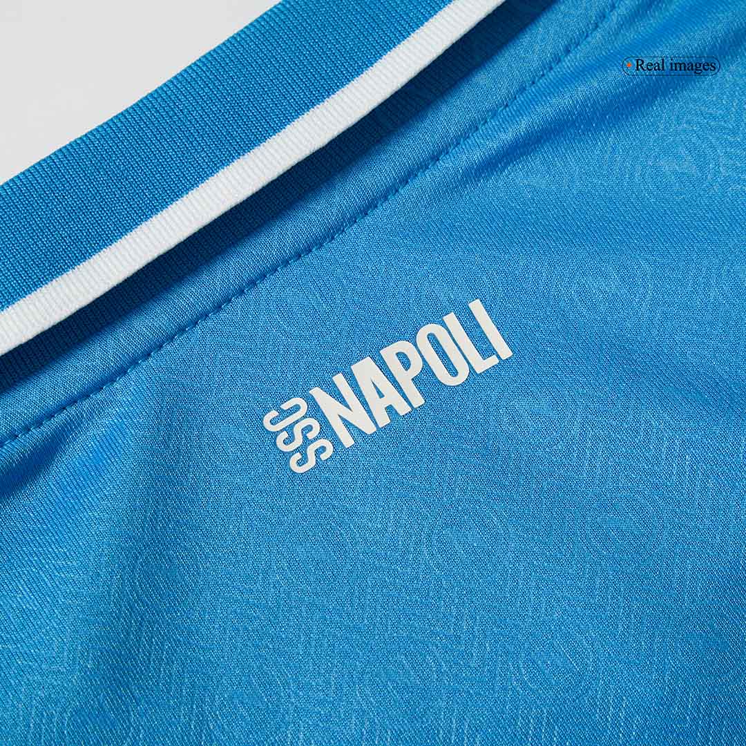 Kid's Napoli Home Soccer Jersey Kit(Jersey+Shorts) 2024/25
