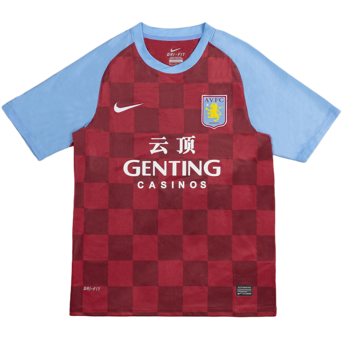 Retro Soccer Jersey Aston Villa Home 2011/12