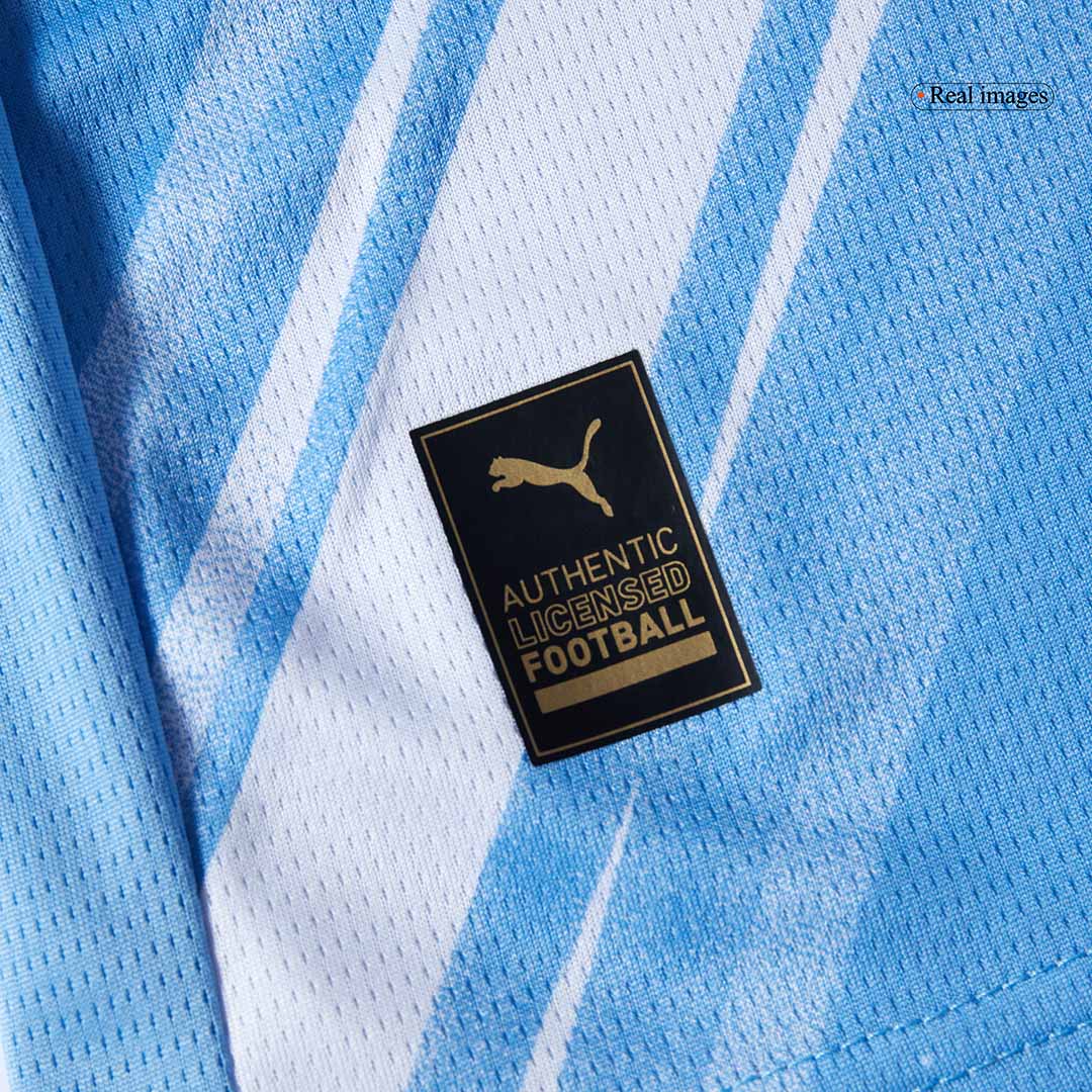 Manchester City Home Kids Soccer Jerseys Full Kit 2025/26