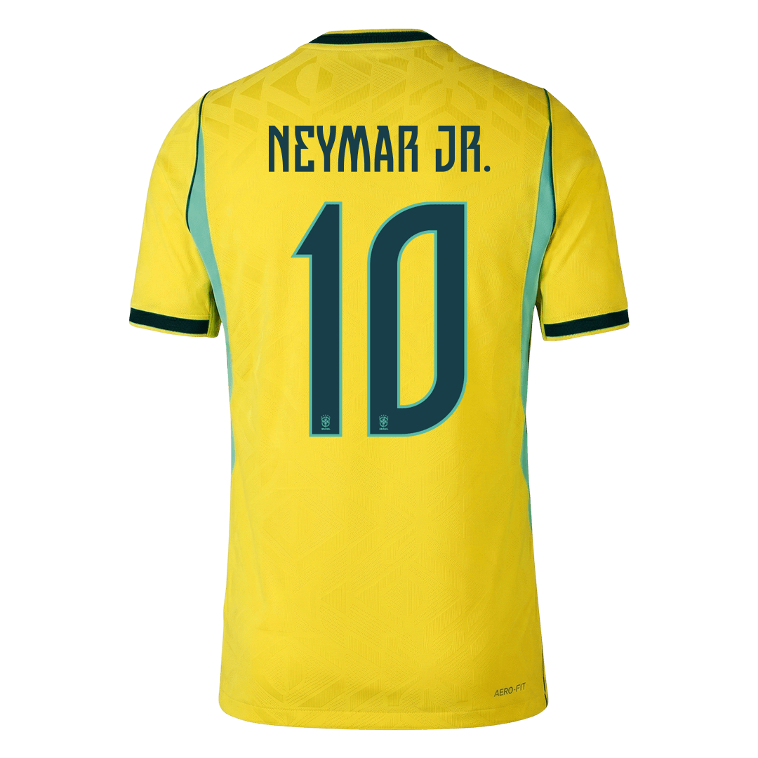 NEYMAR JR. #10 Brazil Home Player Version Jersey World Cup 2026