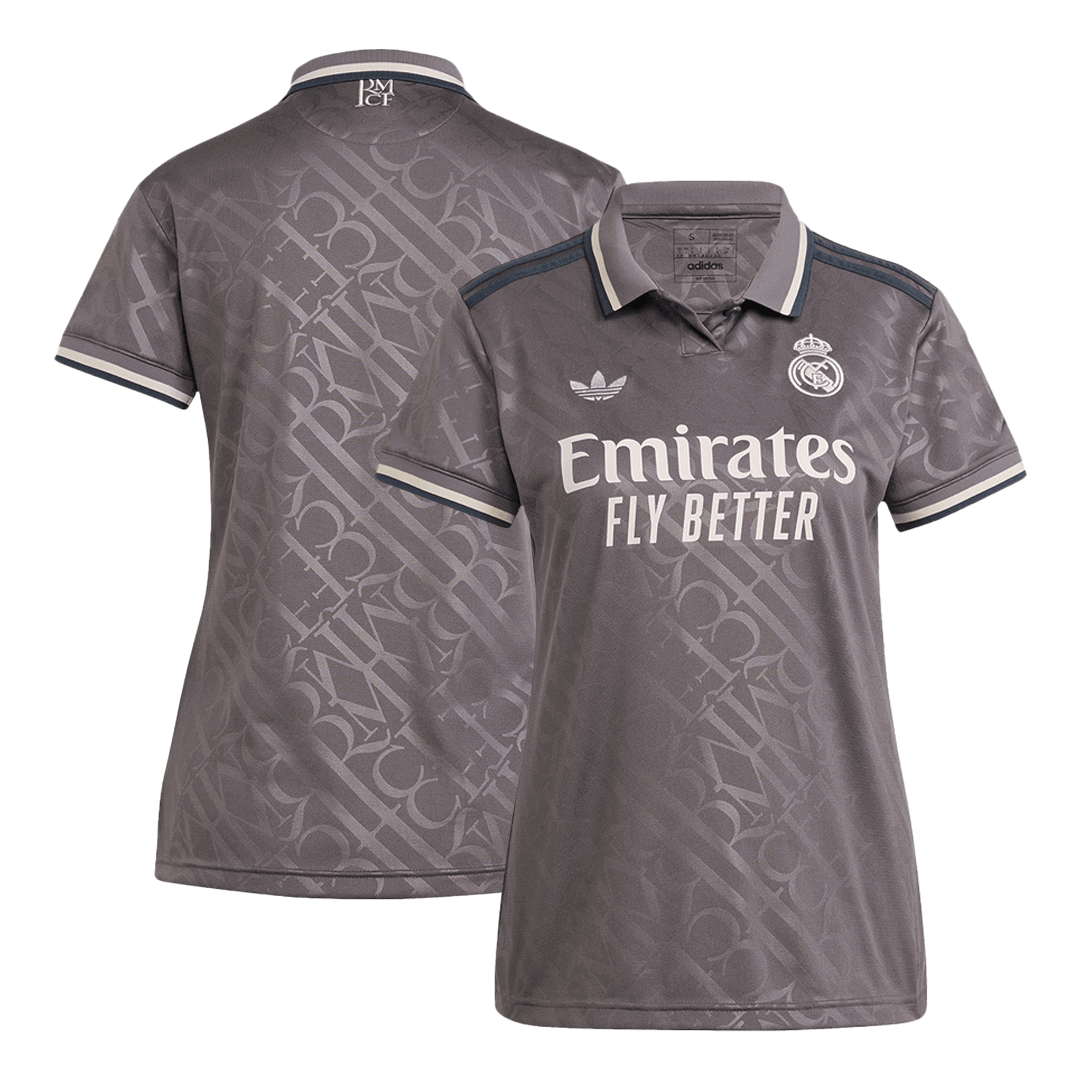 Gift-Women's Real Madrid Third Away Soccer Jersey Shirt 2024/25