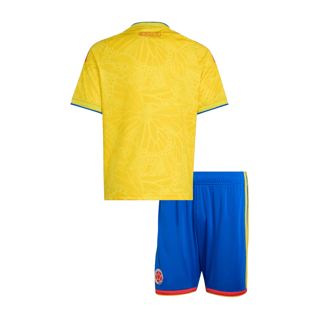 Colombia Home World Cup Kids Soccer Jerseys Kit 2026