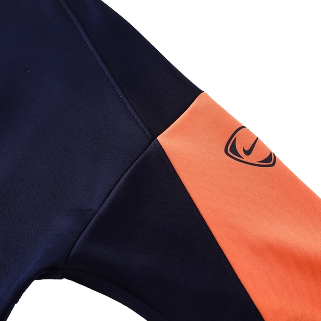 Barcelona Track Jacket 2025/26 - Navy&Orange
