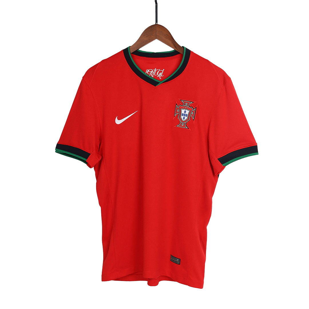 Portugal Home Soccer Jersey Euro