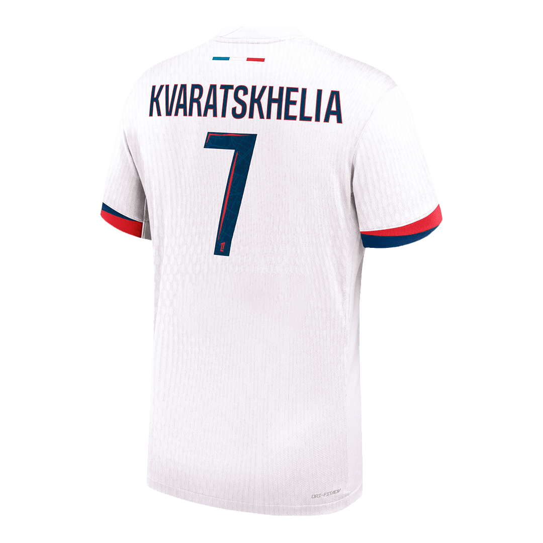 PSG Authentic KVARATSKHELIA #7 Soccer Jersey PSG Away Shirt 2024/25