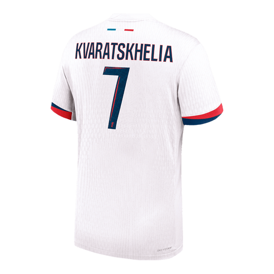 PSG Authentic KVARATSKHELIA #7 Soccer Jersey PSG Away Shirt 2024/25