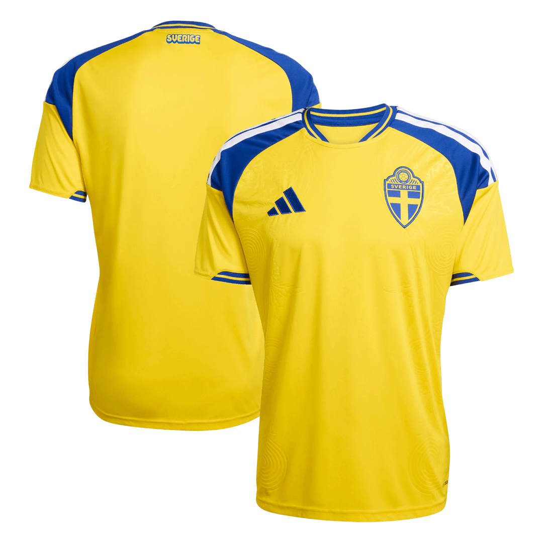 Sweden Home Soccer Jersey World Cup 2026