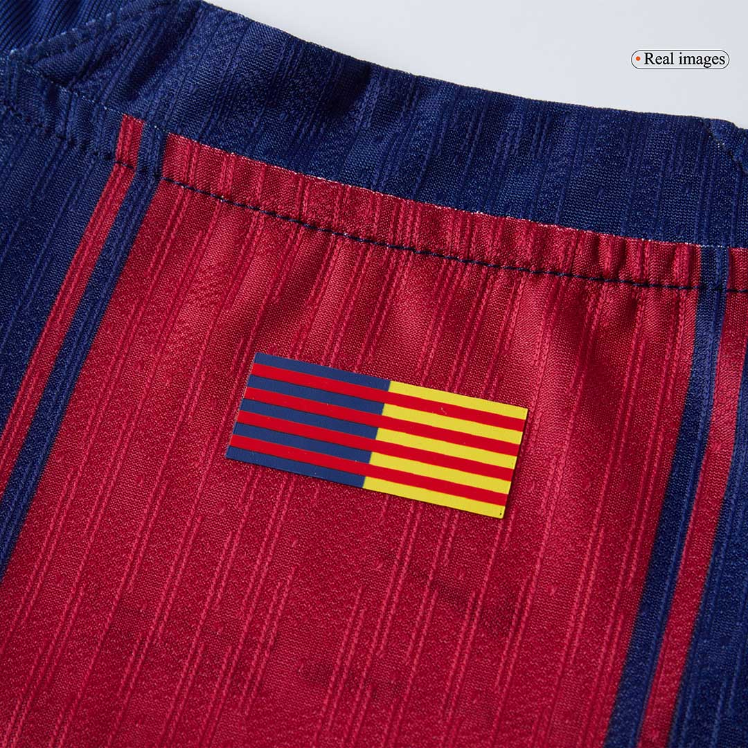 KOUNDE #23 Barcelona Home Authentic Soccer Jersey 2025/26 - UCL