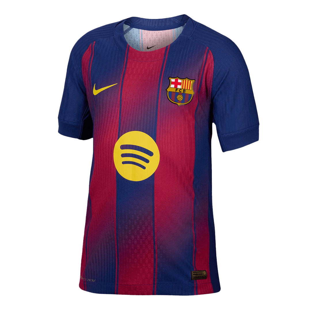 KOUNDE #23 Barcelona Home Authentic Soccer Jersey 2025/26