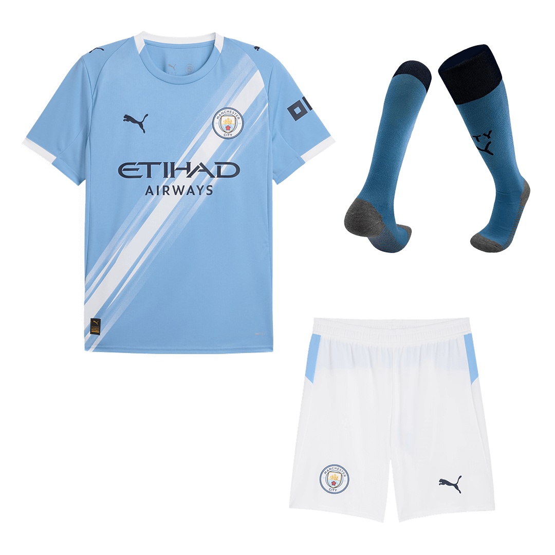 Manchester City Home Jerseys Full Kit 2025/26