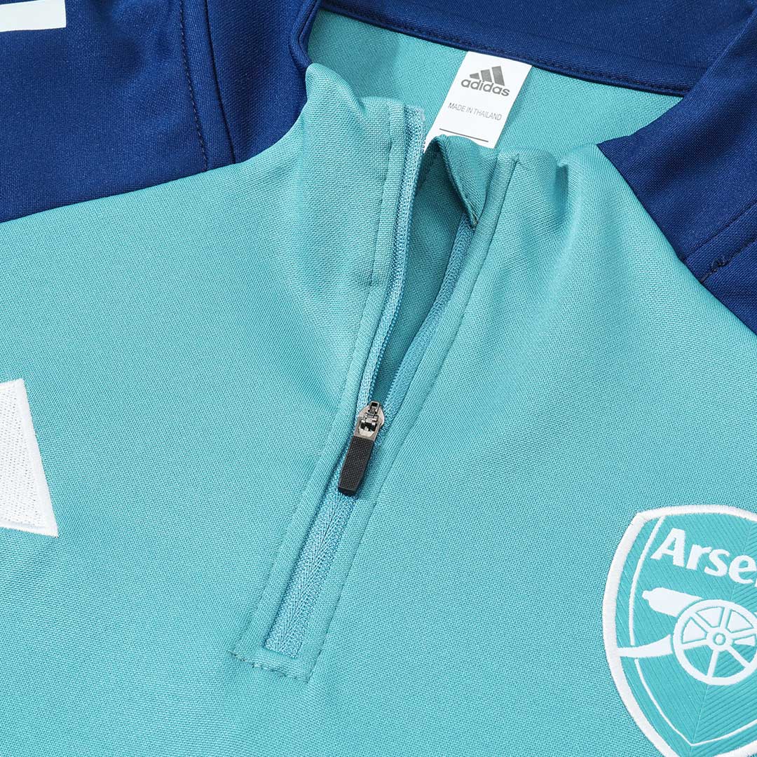 Arsenal 1/4 Zip Tracksuit 2025/26 Green