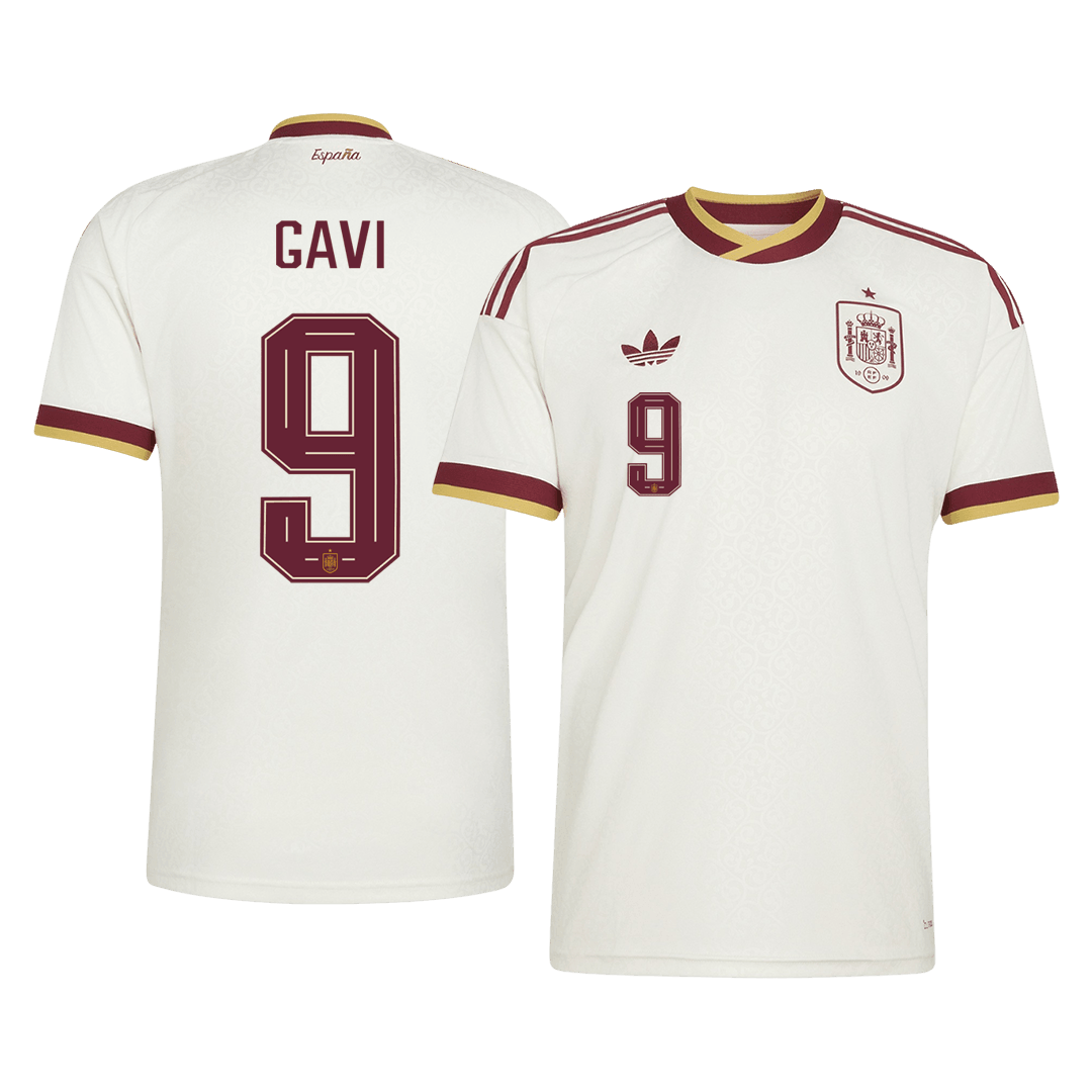 GAVI #9 Spain Away Soccer Jersey World Cup 2026