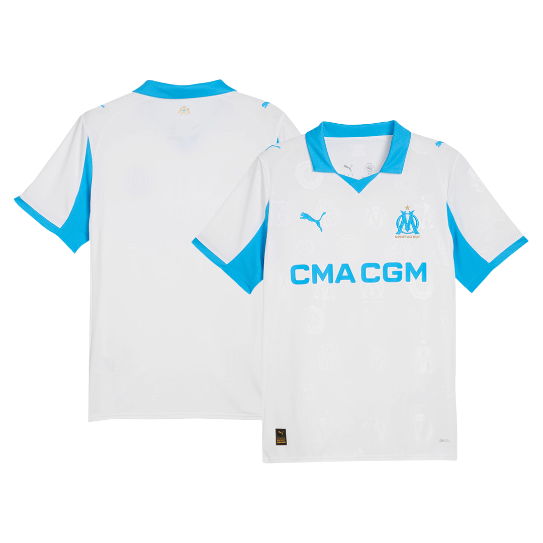 Camiseta de fútbol local del Marsella 2025/26