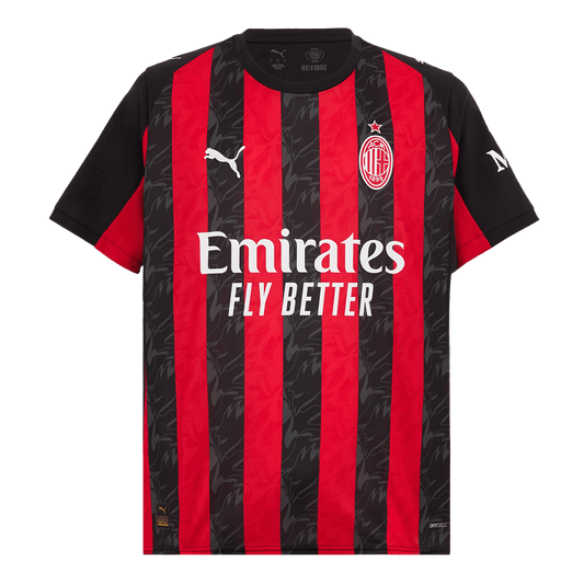 AC Mailand Heim-Fußballtrikot 2025/26 Rot&amp;Schwarz