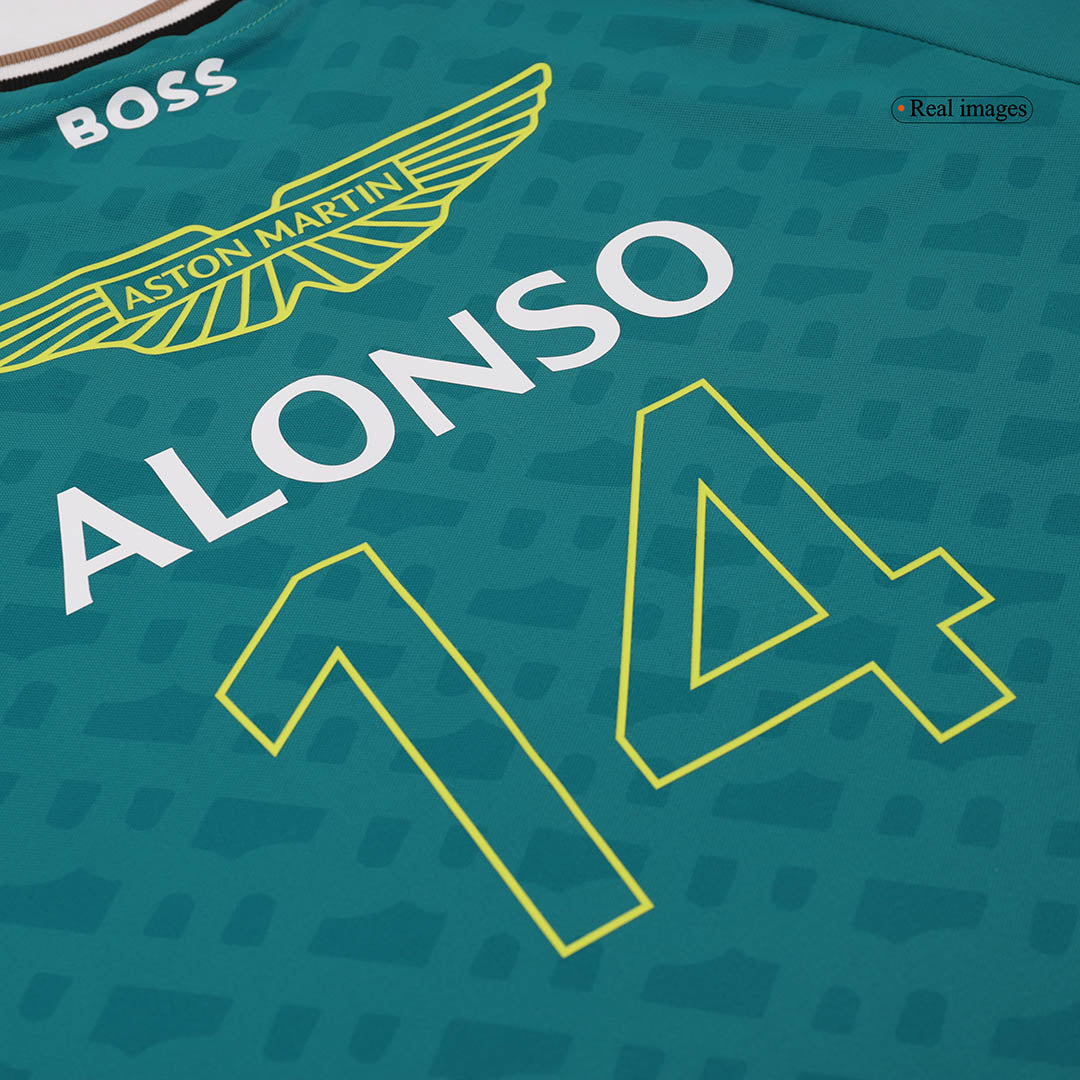 Gift-Fernando Alonso #14 Aston Martin Cognizant F1 Shirt 2024