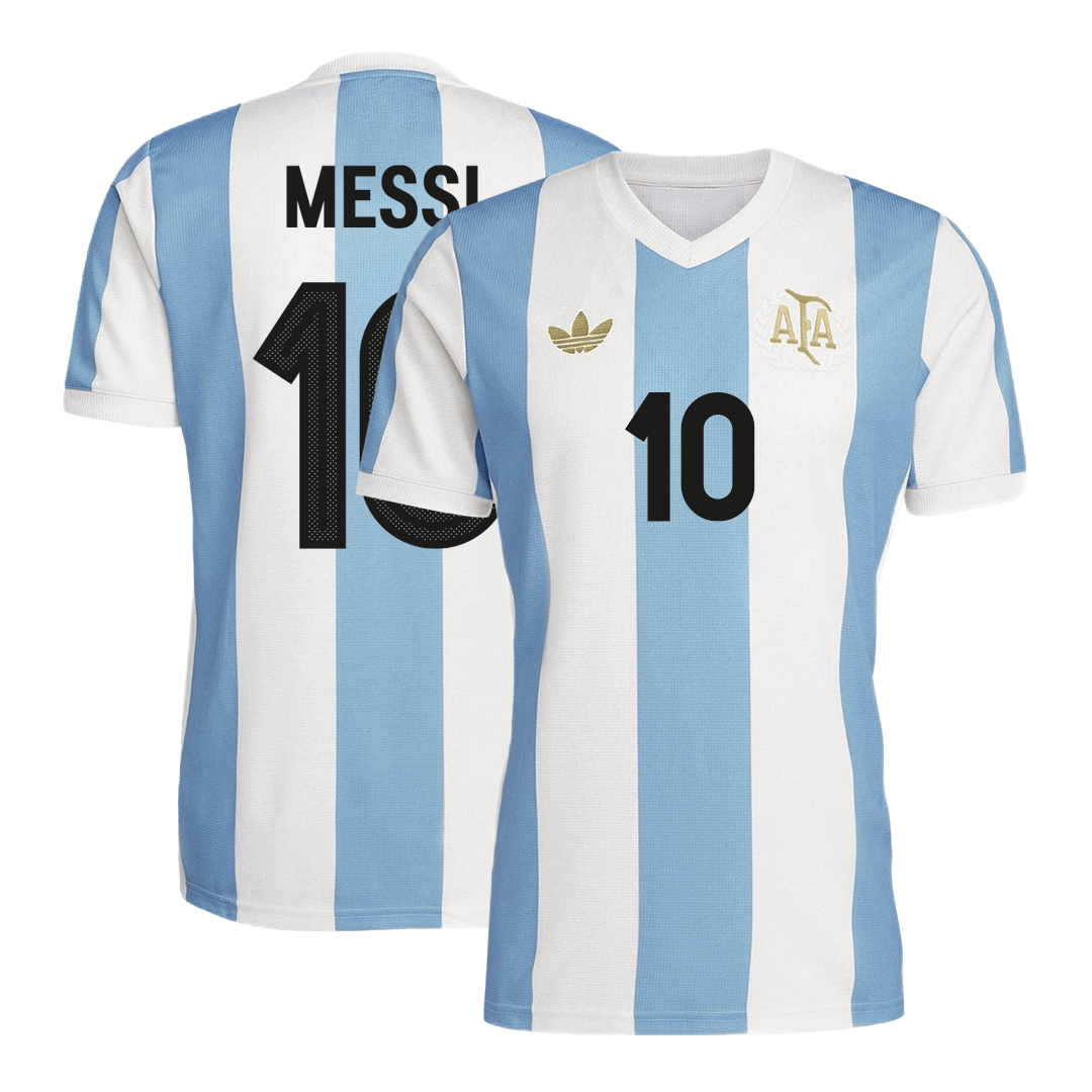 MESSI #10 Argentina Soccer Jersey Custom Shirt 2024 50th Anniversary