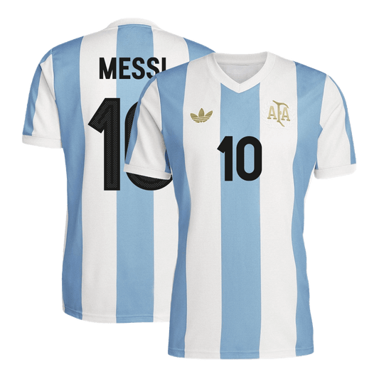 MESSI #10 Argentina Soccer Jersey Custom Shirt 2024 50th Anniversary