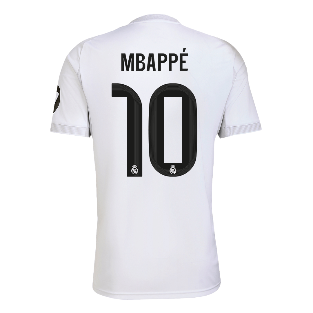 MBAPPÉ #10 Real Madrid Soccer Jersey Home Custom Shirt 2025/26