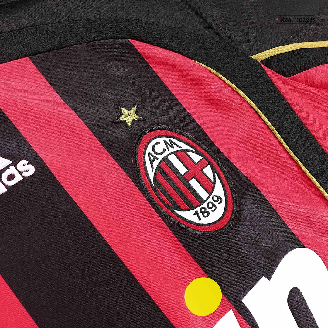 KAKA' #22 AC Milan Retro Jersey Home Soccer Shirt 2006/07