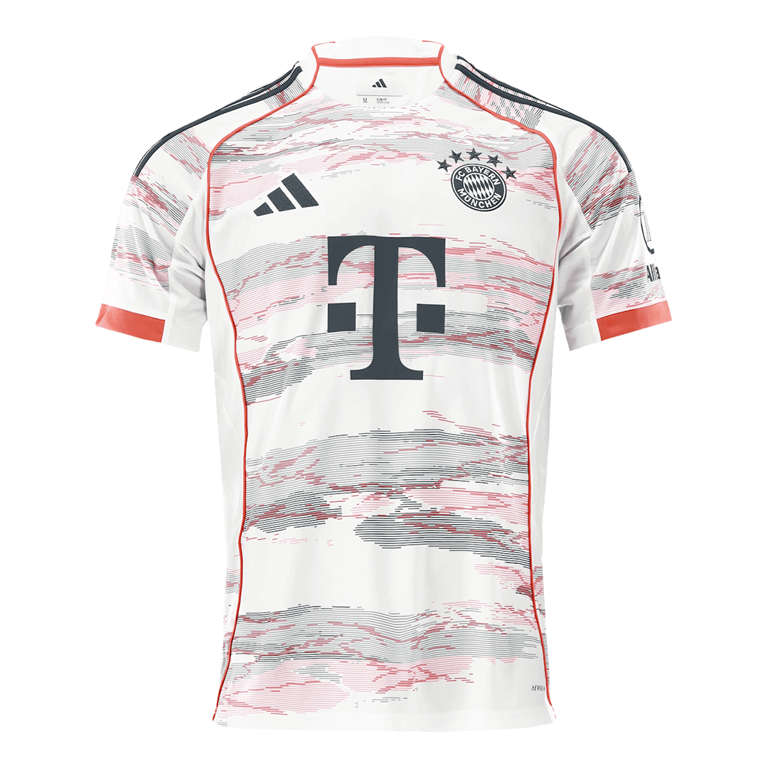 UPAMECANO #2 Bayern Munich Away Soccer Jersey 2025/26
