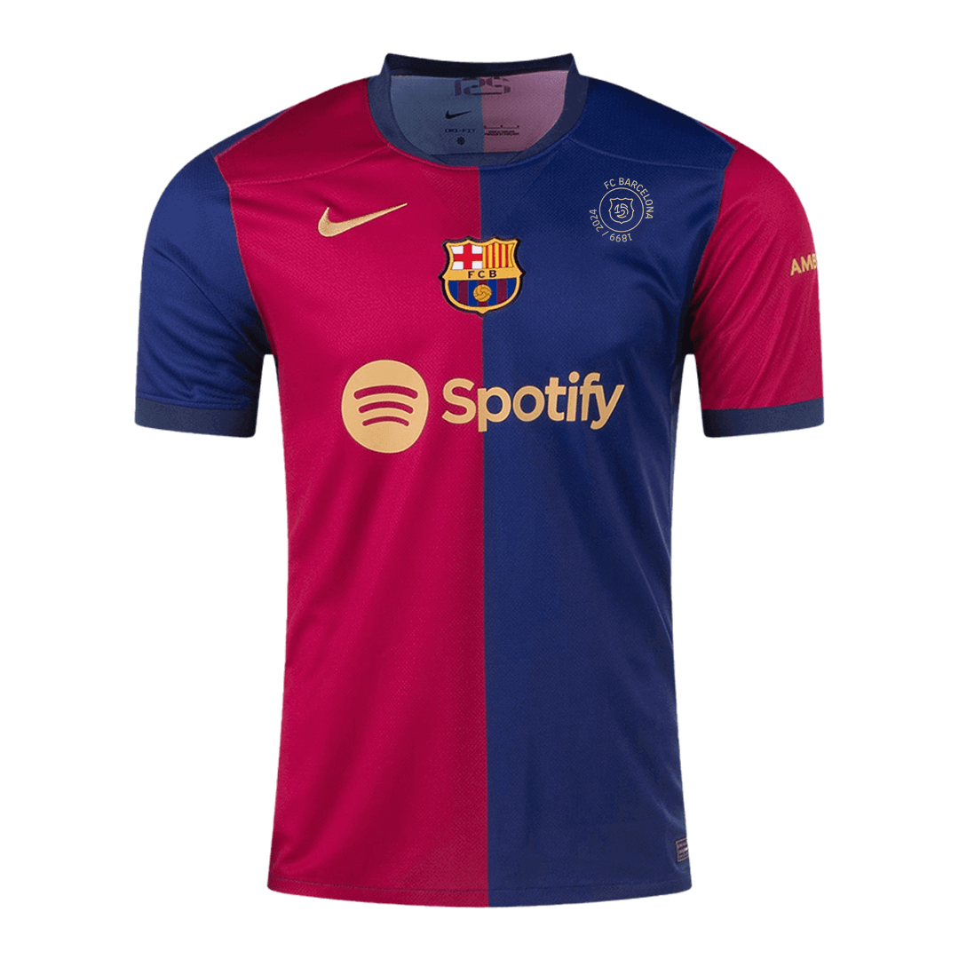 Barcelona Home Soccer Jersey 2024/25- 125th Anniversary