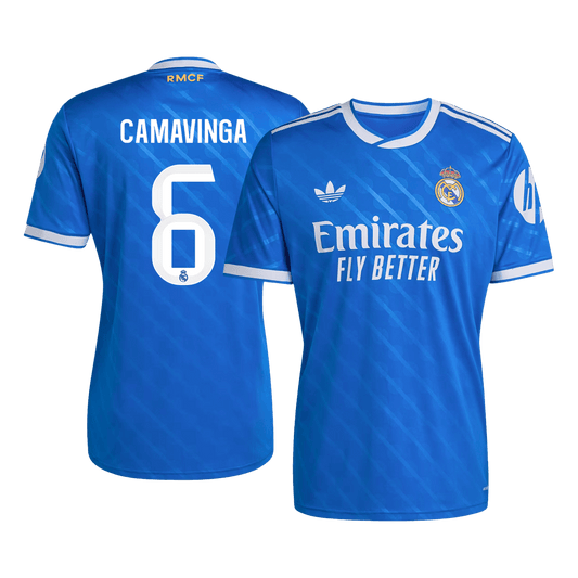 CAMAVINGA #6 Real Madrid Third Away Soccer Jersey 2025/26