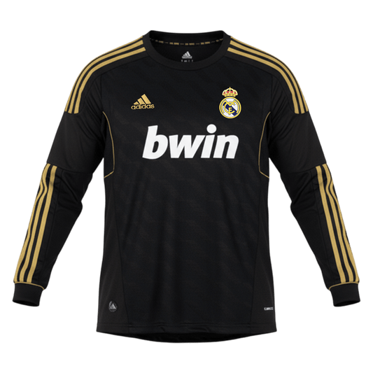 Retro Soccer Jersey Real Madrid Away Long Sleeve 2011/12