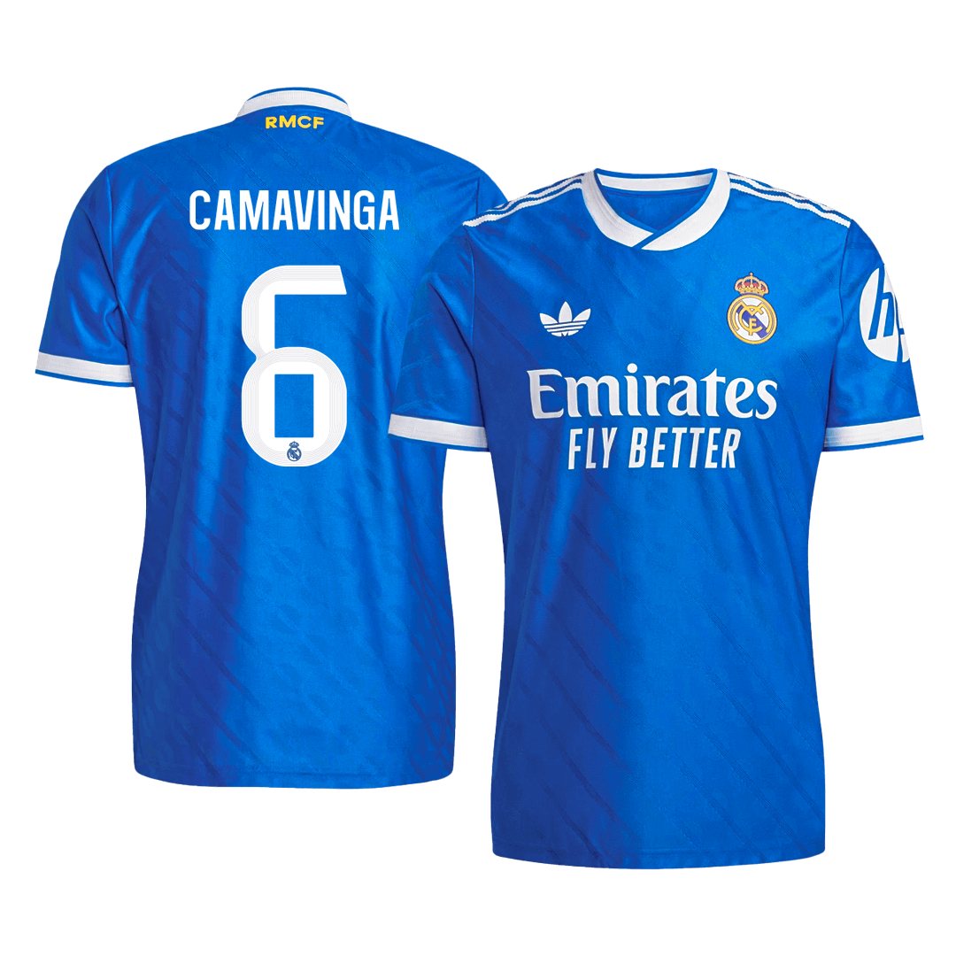 CAMAVINGA #6 Real Madrid Third Away Authentic Soccer Jersey 2025/26